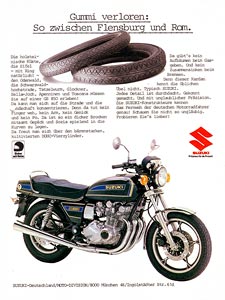 '80 GS850G German magazine ad